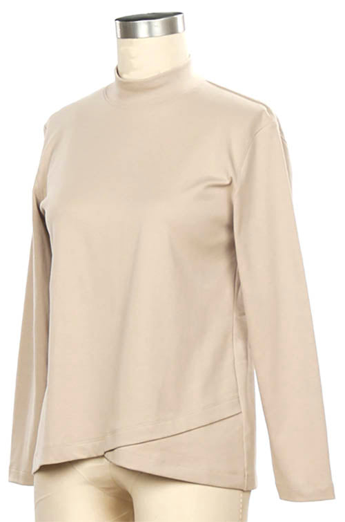 LS Mock Neck Top