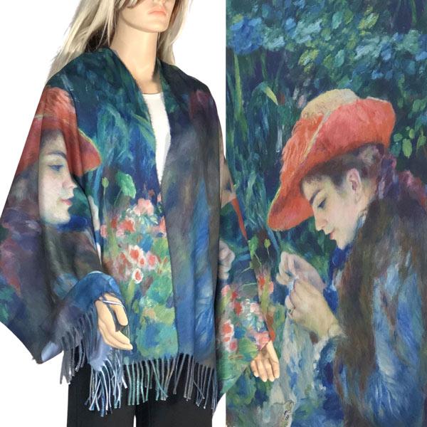 Sueded Art Design Shawls