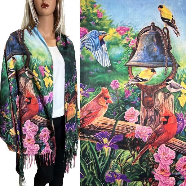 Sueded Art Design Shawls