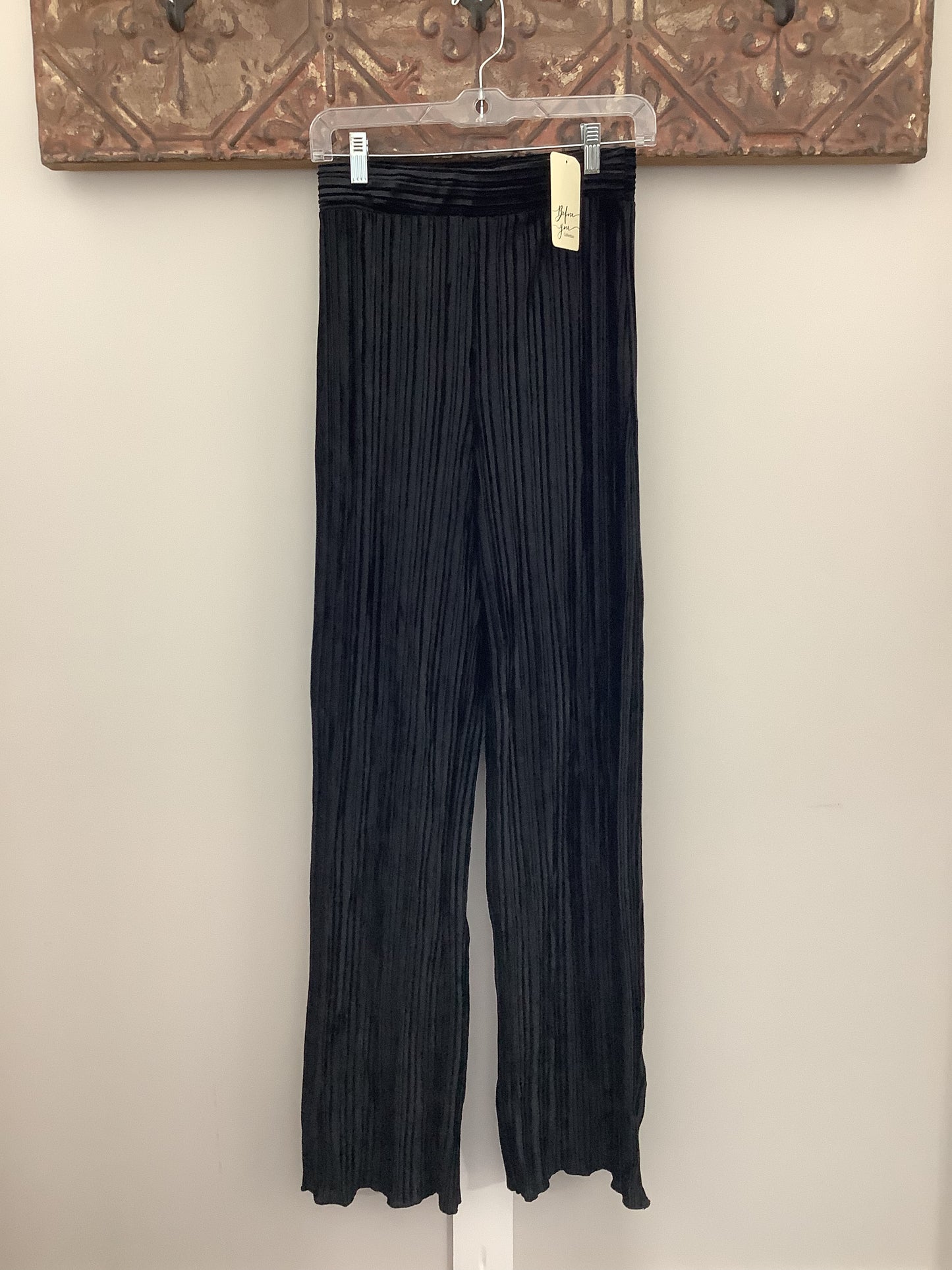Black Velvet Pants