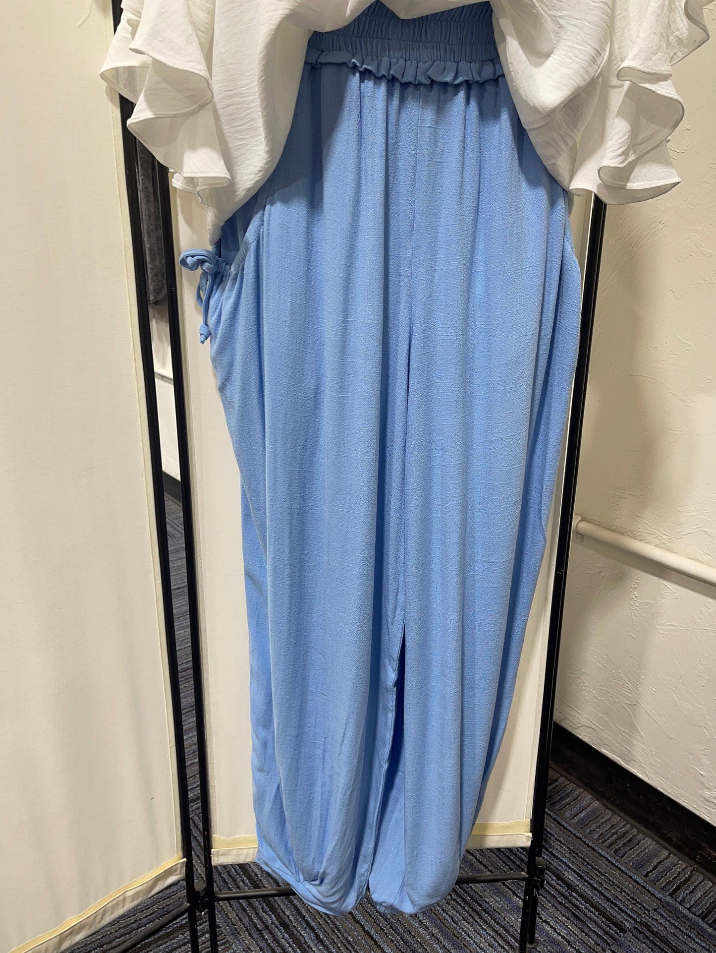 Lt Denim Relaxed Pants
