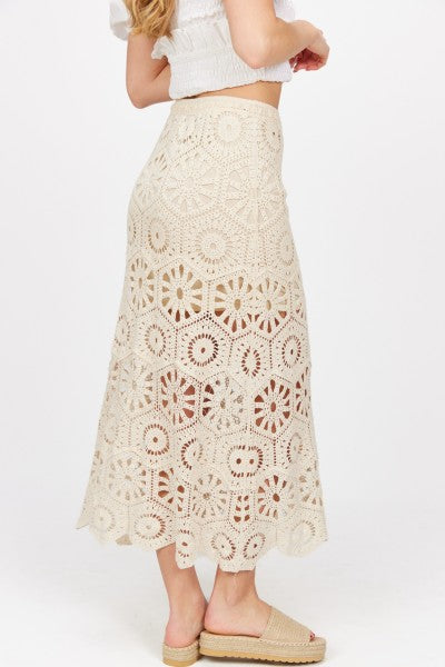 Crochet Maxi Skirt