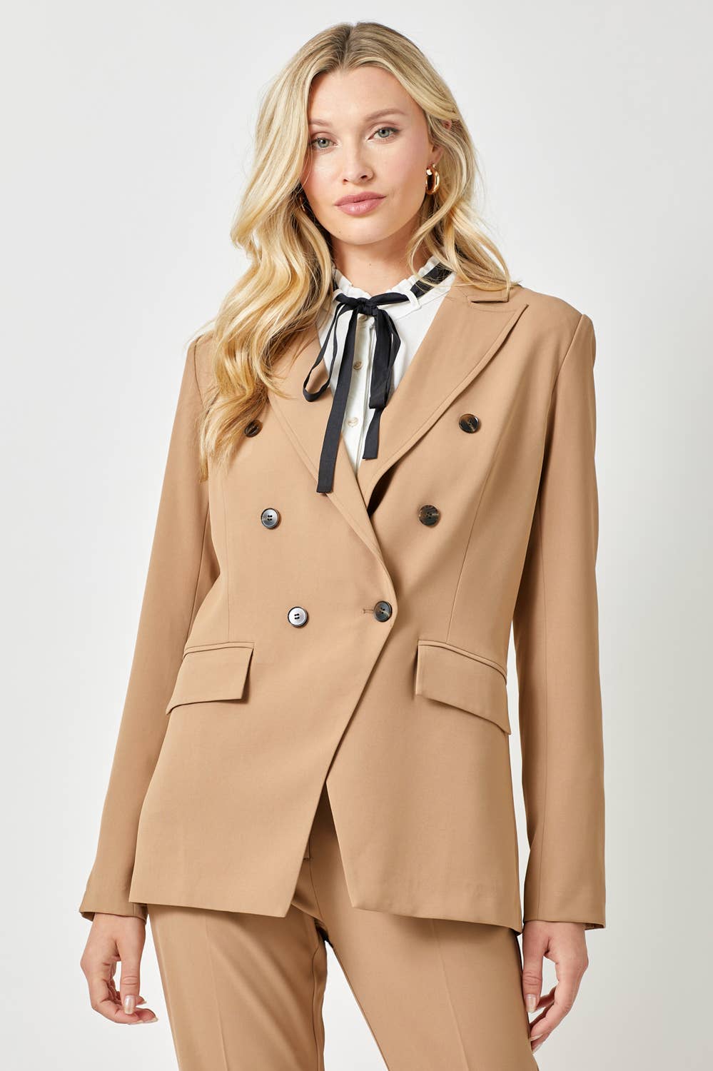 Dbl Breasted Blazer 60297