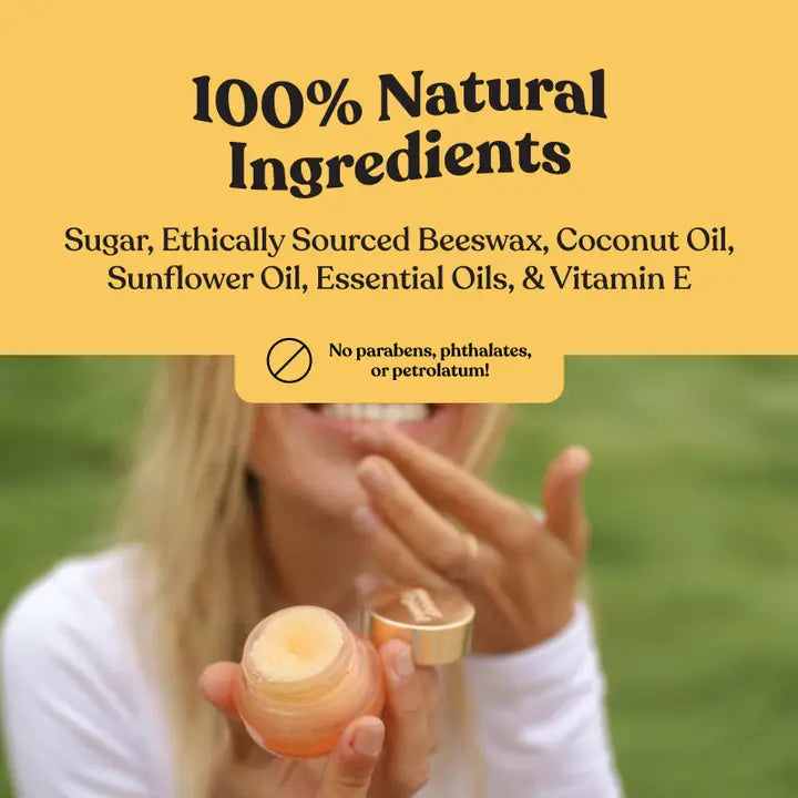 Lip Scrub, Pomegranate Peach