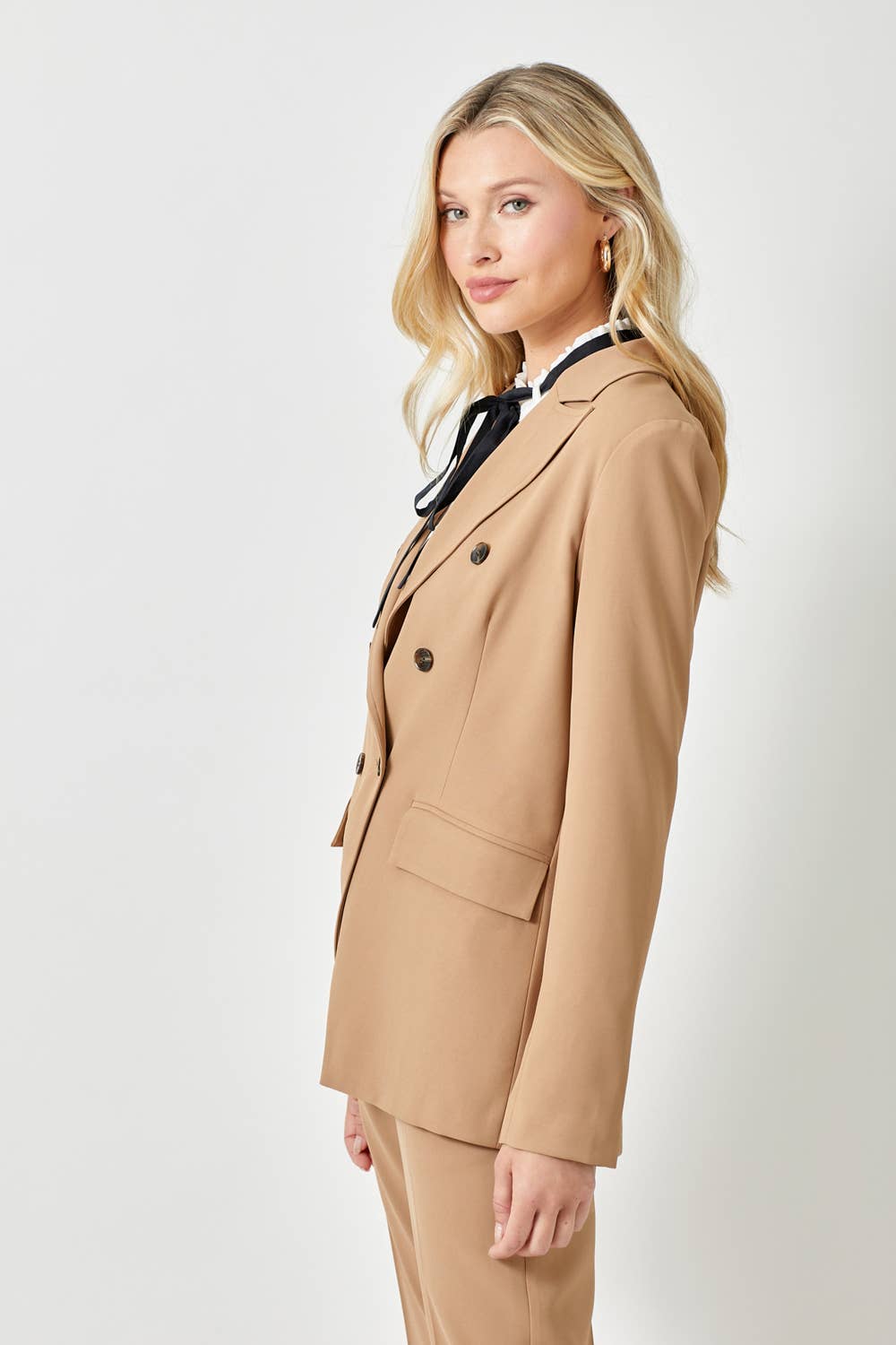 Dbl Breasted Blazer 60297