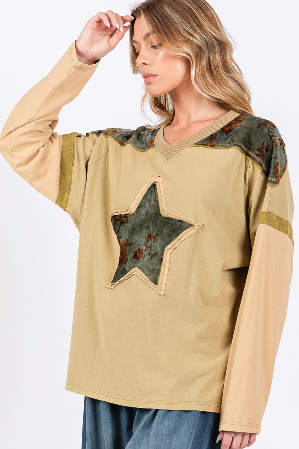 Olive Comfy Top