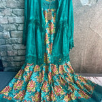 Emerald Vintage Lace Jacket
