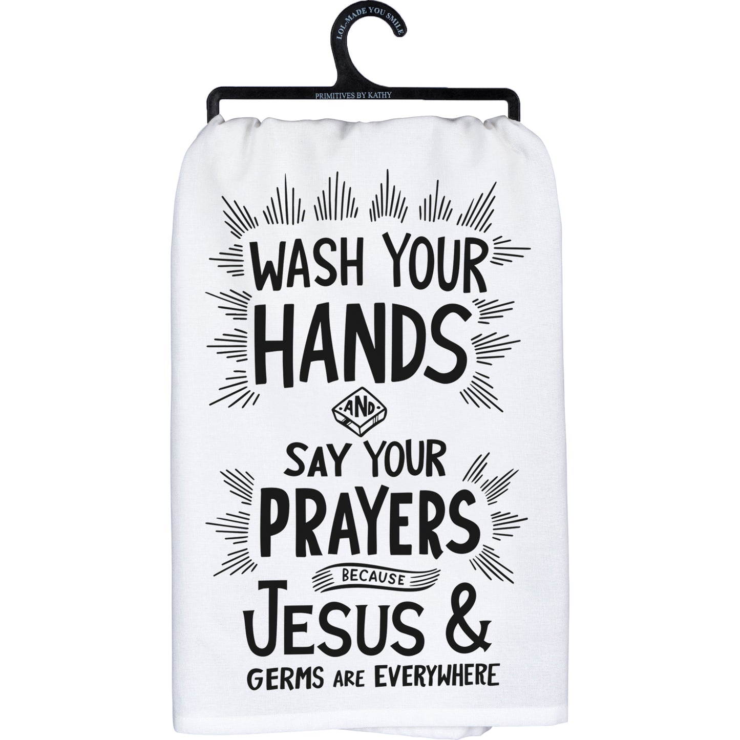 Kitchen Towel Jesus & Germs 107832