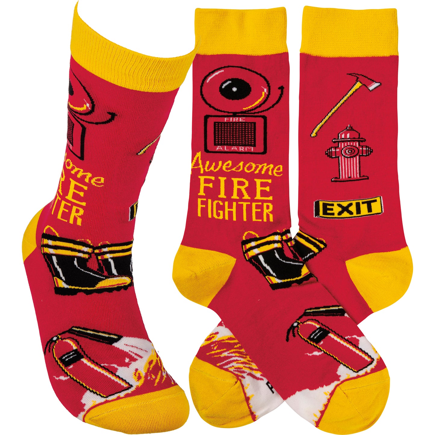 Socks Awesome Fire Fighter 109625