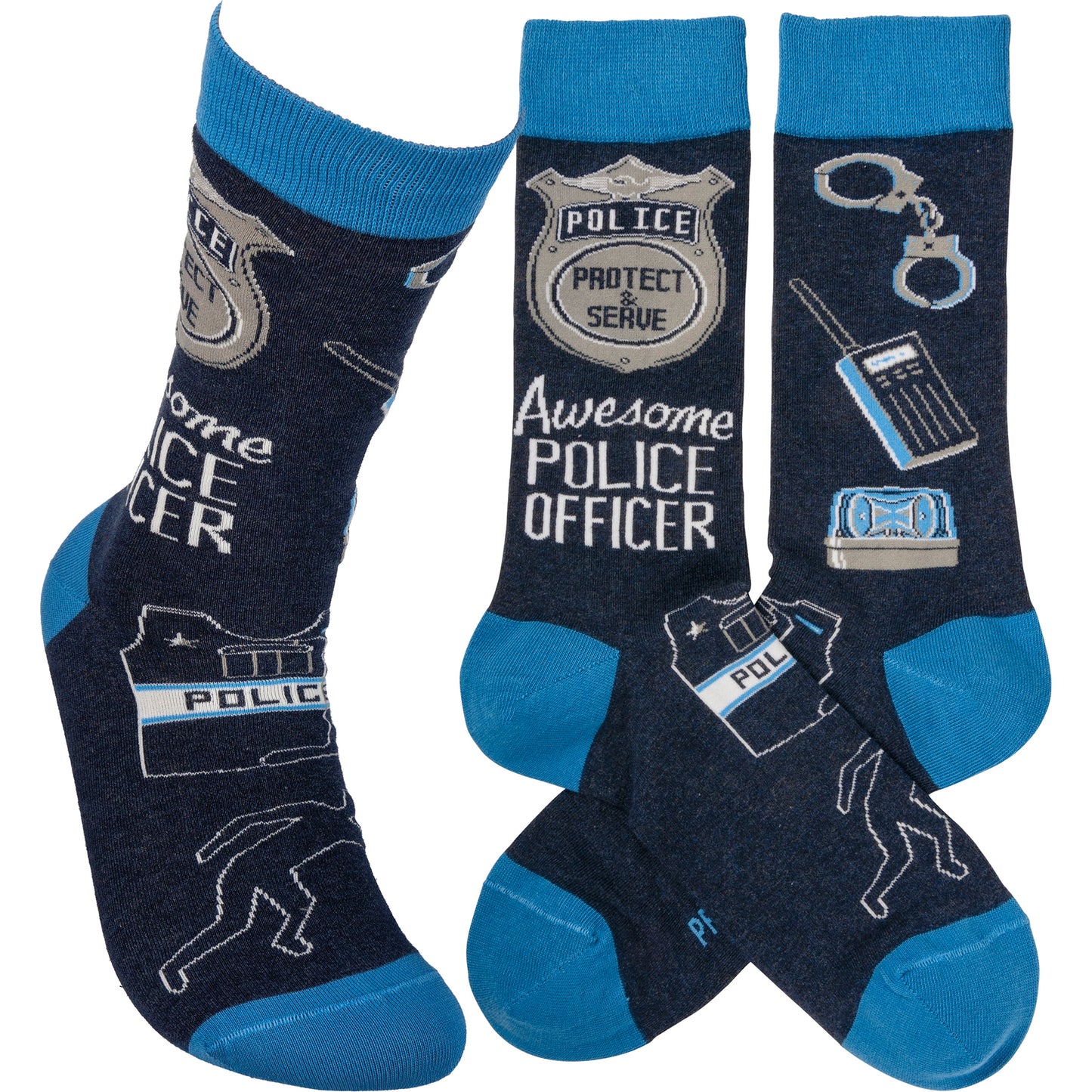Socks Awesome Police Officer 109631