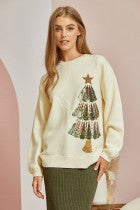 Ivory Christmas Sweater