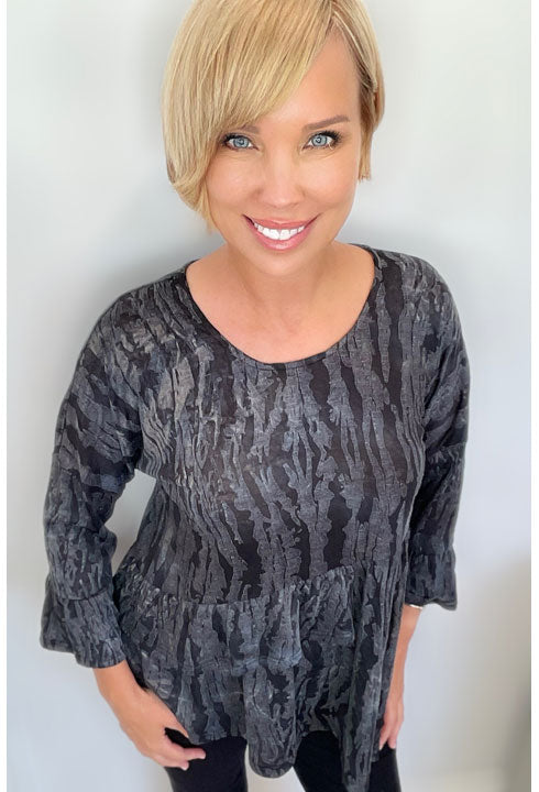 Peplum Chic Top
