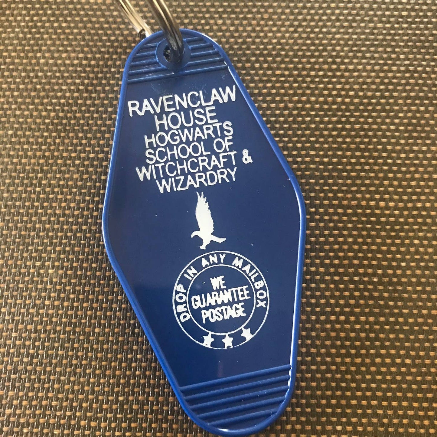 Motel Key Fob - Hogwart's Houses (Ravenclaw)