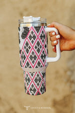 Leopard Aztec Tumbler