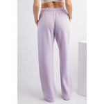 Straight lounge pants lavender