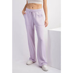 Straight lounge pants lavender