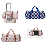 Checkered Duffle