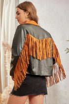 Faux Leather Jacket