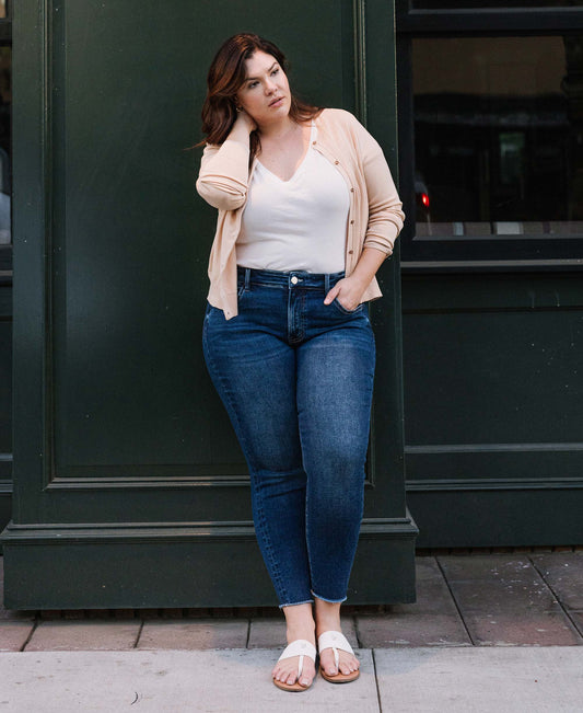 Vervet Mid Rise Skinny Jeans